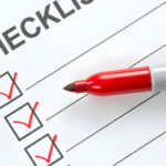 Cleaning checklist for the home